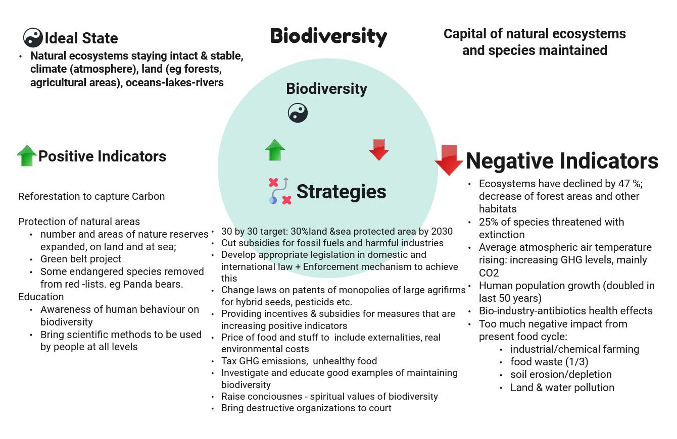 Biodiversity diagram
